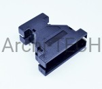 Obudowa złącza DB9 - DB25 (czarna)