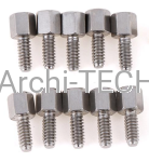 Śruba dwustronna do złącz DSUB 5mm 2szt.