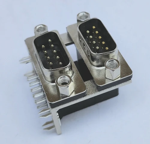 złącze męsko-męskie DB9 D-SUB9 podwójne 15.88mm Archi-TECH 